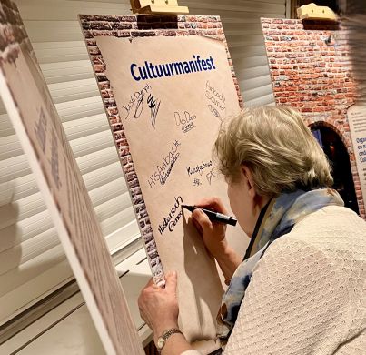 Tekenen Cultuurakkoord