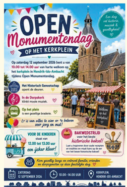 Open Monumentendag op het Kerkplein
