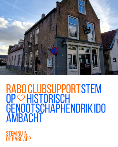 Clubsupport actie RABObank